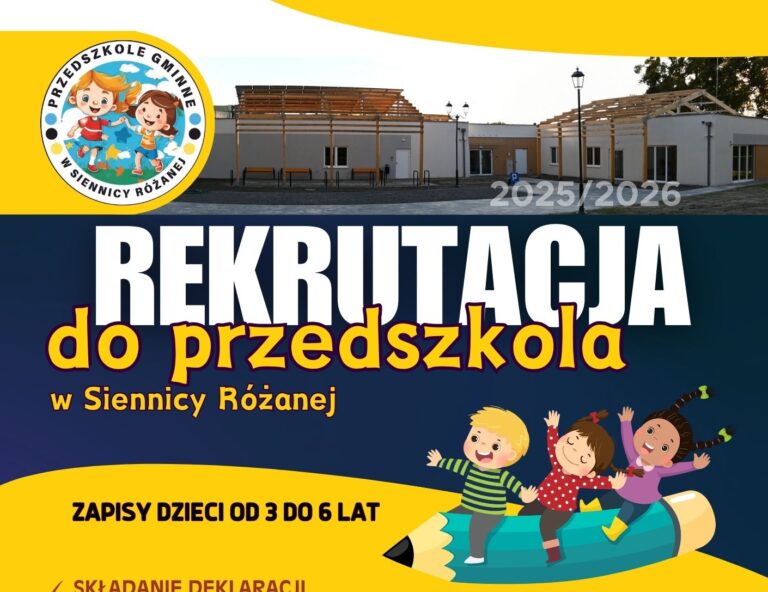 Rekrutacja do PRZEDSZKOLA