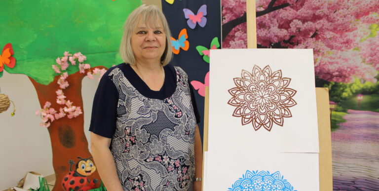 Spotkanie z wycinankarką ludową