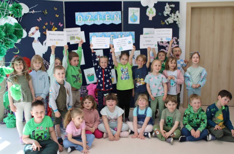 🌍 Dzień Ziemi w naszym przedszkolu – nauka przez zabawę 🌱