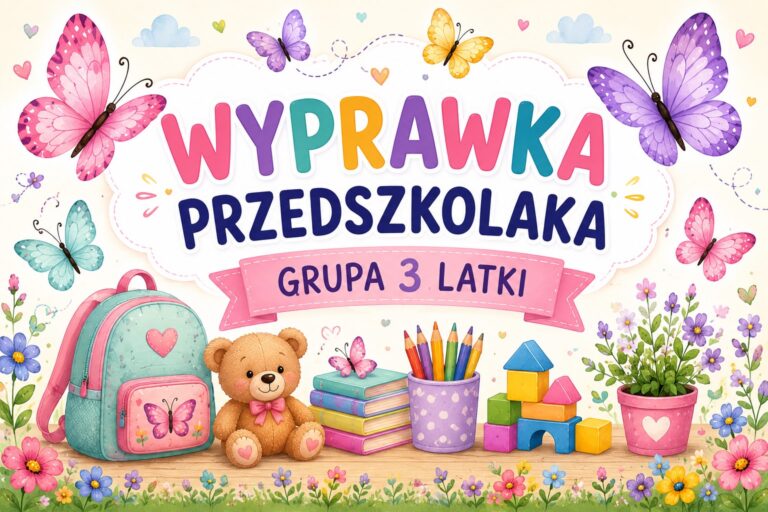 Wyprawka przedszkolaka grupa 3 – latki